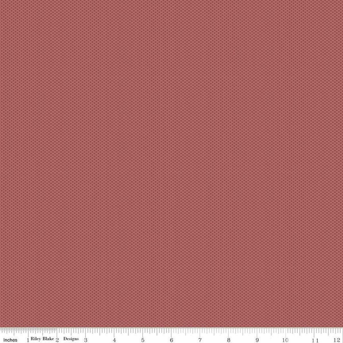 Image of Poparazzi Marsala quilting cotton fabric by The RBD Designers for Riley Blake Designs. Features squares on a red background. Cute Little Fabric Shop