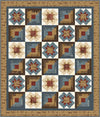 SALE Starlight Cabins Quilt PATTERN P236 - Bound To Be Quilting - Riley Blake Design - INSTRUCTIONS Only - Log Cabins