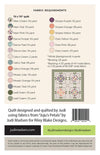 SALE Juju's Petals Quilt PATTERN P004 - Judi Madsen - Riley Blake Designs - INSTRUCTIONS Only - Easy Blocks Negative Space