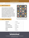 SUPER DEAL! Eclipse Quilt PaTTERN P172 - Frannie B Quilting Co. - Riley Blake Designs - Stars - INSTRUCTIONS Only - Piecing