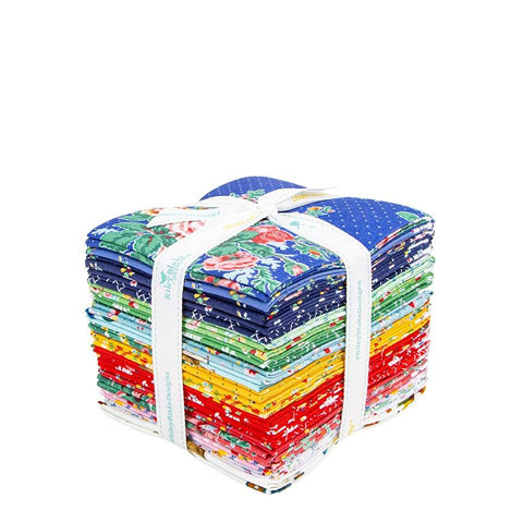 Simple Pleasures Fat Quarter Bundle 26 pieces - Riley Blake Designs - Pre cut Precut - Floral Flowers - Quilting Cotton Fabric