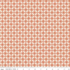 Image of Morning Latte Tile Pink quilting cotton fabric by Sandy Gervais for Riley Blake Designs. Features geometric designs on a pink background. Cute Little Fabric Shop