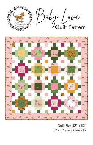 SALE Baby Love Quilt PATTERN P156 by Amanda Niederhauser - Riley Blake - INSTRUCTIONS Only - 5" Stacker Friendly Pieced