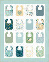 SALE Baby Bib Quilt PATTERN P100 - Bluebird Patterns - Riley Blake Designs - INSTRUCTIONS Only - 10" Stacker Friendly - Piecing