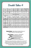 SALE Double Takes 4 Quilt PATTERN P154 - Heather Peterson - Riley Blake Designs - INSTRUCTIONS Only - Piecing 10" Stacker Friendly