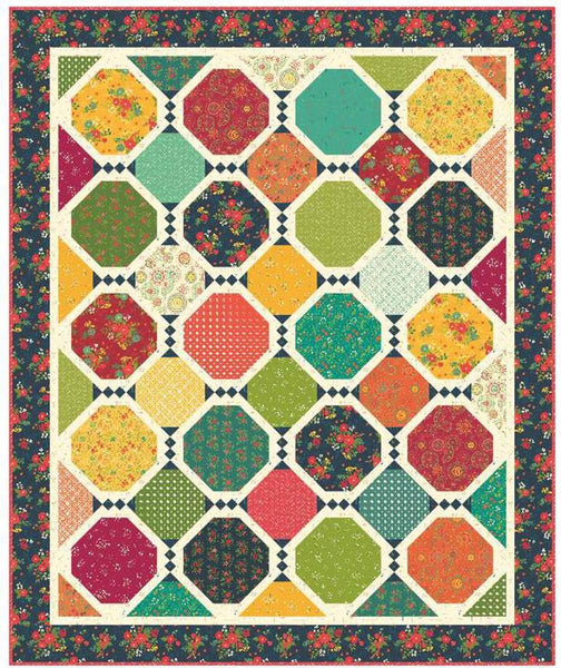 SALE Double Takes 4 Quilt PATTERN P154 - Heather Peterson - Riley Blake Designs - INSTRUCTIONS Only - Piecing 10" Stacker Friendly
