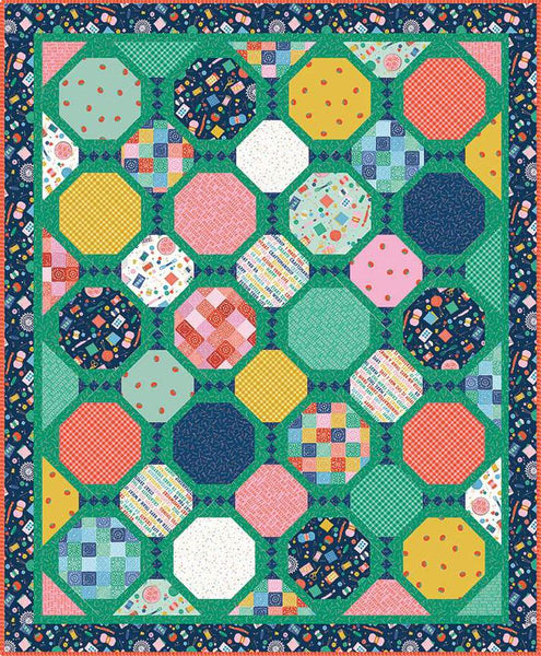 SALE Double Takes 4 Quilt PATTERN P154 - Heather Peterson - Riley Blake Designs - INSTRUCTIONS Only - Piecing 10" Stacker Friendly
