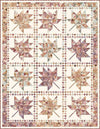 SALE Prairie Leaves Quilt PATTERN P138 - Modern Prairie - Riley Blake Designs - INSTRUCTIONS Only - Pieced Blocks Leaves