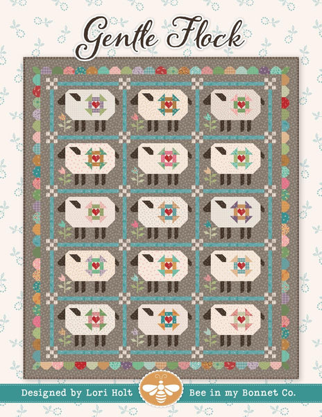 SALE It's Sew Emma Gentle Flock Quilt PATTERN P051-ISE-300 by Lori Holt - Riley Blake Designs - Instructions Only - Fat Quarter Friendly