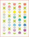 SALE The Tulip Quilt PATTERN - Pear Tree Market Riley Blake Designs- INSTRUCTIONS Only - Advanced Beginner Piecing Pattern