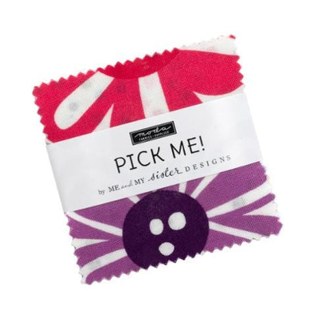 Pick Me Mini Charm Pack 2 1/2" Stacker Bundle 22490MC - Moda Fabrics - 42 piece Precut Pre cut - Quilting Cotton Fabric