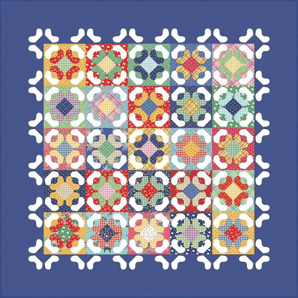 Gobsmacked Quilt PATTERN P205 by American Jane Patterns - Riley Blake Designs - INSTRUCTIONS Only - 10" Stacker Friendly
