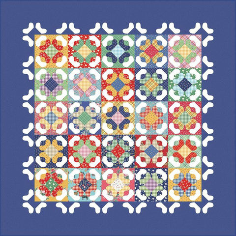 Gobsmacked Quilt PATTERN P205 by American Jane Patterns - Riley Blake Designs - INSTRUCTIONS Only - 10" Stacker Friendly
