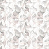 Image of Solstice Kaleidoscope Geo Gray quilting cotton fabric by Morris Creative Group for QT Fabrics. Features geometric designs on a gray background. Cute Little Fabric Shop