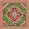 SALE Vera's Flower Garden Quilt PATTERN P218 - Calico Patch Designs - Riley Blake Designs - Instructions Only - Medallion Style