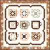 SALE Mug Collection Quilt PATTERN P157 - Sandy Gervais - Riley Blake Designs - INSTRUCTIONS Only - Pieced Mugs