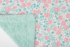 SALE umMary's Rose Garden Baby Minky Blanket - MB6008 - Riley Blake Designs - Floral Flowers Roses - Prepackaged Dreamy Baby Minky Blanket
