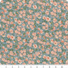 Floral Nostalgia Eleanor Grace quilting cotton fabric by Liberty Fabrics for Riley Blake Designs. Features flowers on a gray background. Cute Little Fabric Shop