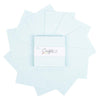 SALE Confetti Cotton™ Bleached Denim Charm Pack 5" Stacker Bundle - Riley Blake Designs - 42-Piece - Quilting Cotton Fabric