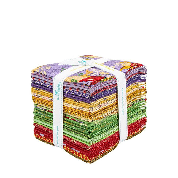 SALE Vera's Garden Fat Quarter Bundle 26 pieces - Riley Blake Designs - Pre cut Precut - Quilting Cotton Fabric