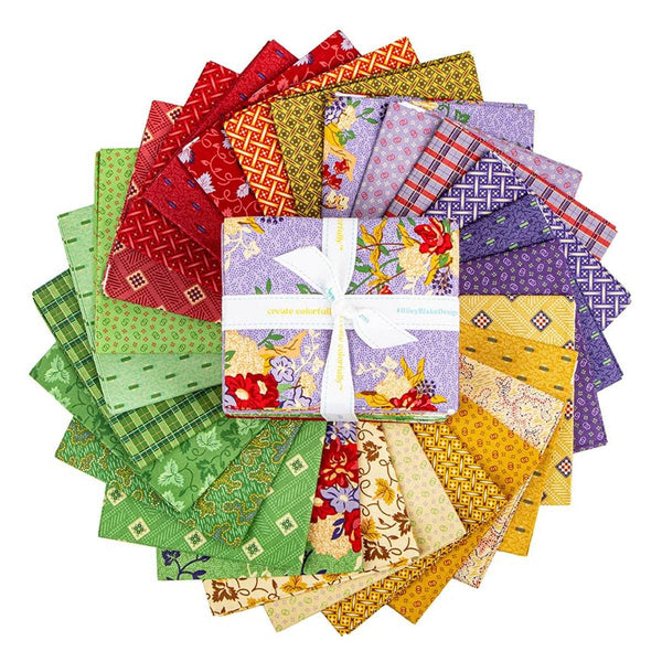 SALE Vera's Garden Fat Quarter Bundle 26 pieces - Riley Blake Designs - Pre cut Precut - Quilting Cotton Fabric