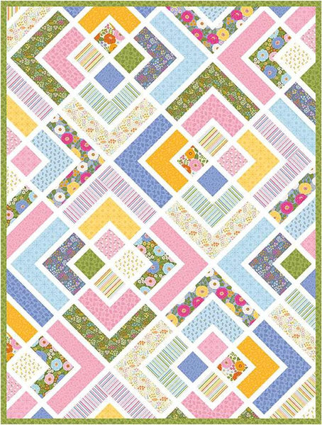 SALE The Penny Quilt PATTERN P212 by Erica Jackman - Riley Blake - INSTRUCTIONS Only - Multiple Sizes Fat Quarter Friendly
