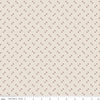 Image of Hush Hush 5 Ditsy Darling quilting cotton fabric by Assorted Designers for Riley Blake Designs. Features shapes on an off-white background. Cute Little Fabric Shop.