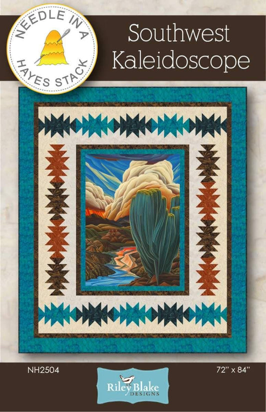 Southwest Kaleidoscope Quilt PATTERN P214 - Tiffany Hayes - Riley Blake Designs - INSTRUCTIONS Only - Needle in a Hayes Stack