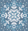 Snow Crystal Quilt PATTERN P006 - Blooming Boldly Designs - Riley Blake Designs - Winter Snowflakes - INSTRUCTIONS Only