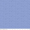 Image of Little Darlin' Tonal Periwinkle quilting cotton fabric by the RBD Designers for Riley Blake Designs. Features flowers on a purple background. Cute Little Fabric Shop