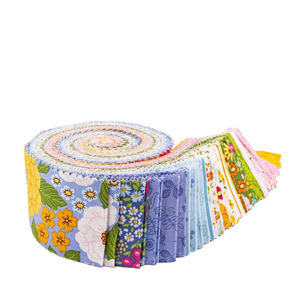 SALE Little Darlin' 2.5 Inch Rolie Polie Jelly Roll 40 pieces RP-16970-40 - Riley Blake - Precut - Quilting Cotton Fabric