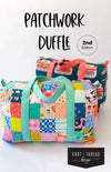 Patchwork Duffle PATTERN P234 - Knot & Thread Design - Riley Blake Design - INSTRUCTIONS Only - Fat Quarter Friendly