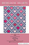 Heirloom Hearts Quilt PATTERN P249 - Lo & Behold Stitchery - Riley Blake - INSTRUCTIONS Only - Many Sizes Precut Friendly