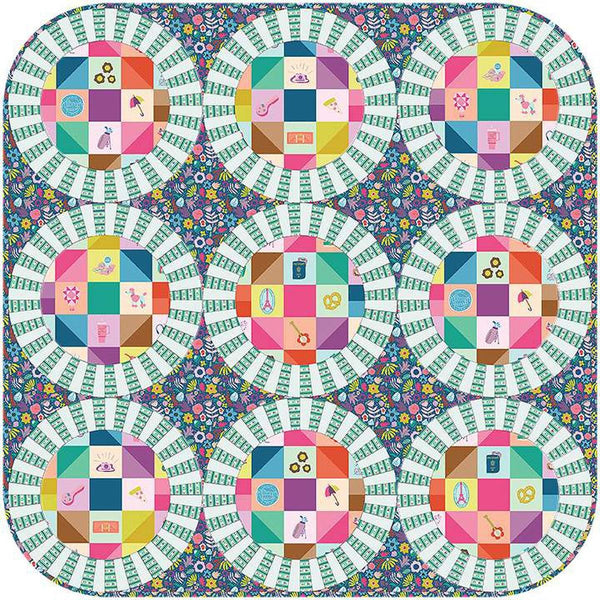 SALE Glare Quilt Pattern P259 by Latifah Saafir Studios P256-GLARE - Riley Blake Designs - INSTRUCTIONS Only - Multiple Sizes