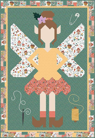SALE Jennifer Long Thimbelina Quilt PATTERN P177 - Riley Blake Design - INSTRUCTIONS Only - Piecing Appliqué Embroidery