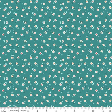 SALE Sew Happy! Petals C16731 Cozy by Riley Blake Designs - Daisies Floral Flowers - Lori Holt - Quilting Cotton Fabric