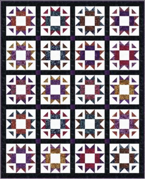 SALE Expressions Batiks Skipper Quilt Kit KTBT-1015 - Riley Blake Designs - Hand-Dyed - Pattern Fabric Box - Fabric Quilting Cotton