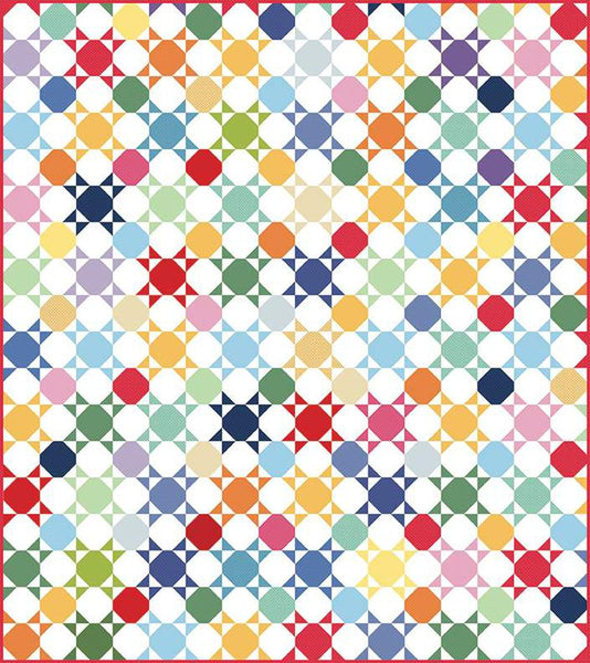 SALE See Quilt PATTERN P205 by American Jane Patterns - Riley Blake Designs - INSTRUCTIONS Only - Fat Quarter Friendly