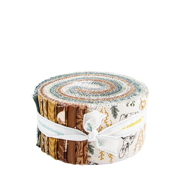Let's Wander 2.5 Inch Rolie Polie Jelly Roll 40 pieces RP-16880-40 - Riley Blake - Precut - Quilting Cotton Fabric