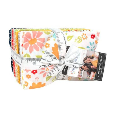 Delightfully Yours 9x22 Bundle 37700F8 - 36 pieces - Moda Fabrics - Pre cut Precut - Floral - Fat Eighths - Quilting Cotton Fabric