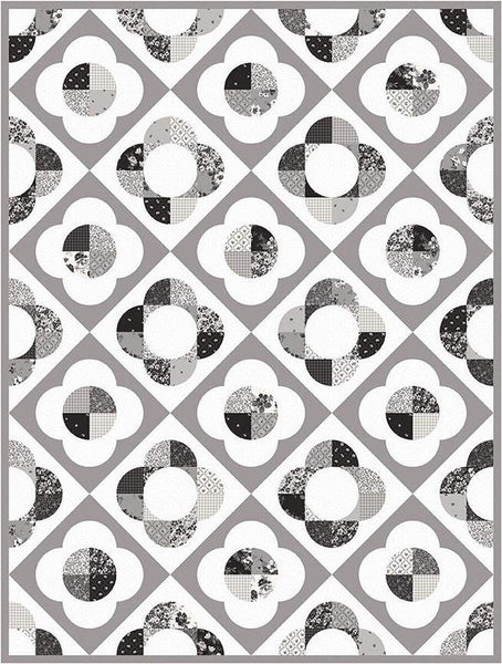 Flower Child Quilt PATTERN P125 by Melissa Corry - Riley Blake Designs - INSTRUCTIONS Only - Precut Friendly Multiple Sizes