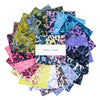SALE Expressions Batiks Radiant Flourish 5" Stacker Bundle 5-23385-42 - Riley Blake Designs - 42-Piece Precut  - Quilting Cotton Fabric