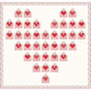 SALE Pen Pals Quilt PATTERN P180 - Wendy Sheppard - Riley Blake Designs - INSTRUCTIONS Only - Valentine's Day Quilt