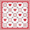 Sew-N-Quilt Surrounded by Love Quilt PATTERN P188 by LaVonne Jackson - Riley Blake Designs - INSTRUCTIONS Only - 10" Stacker Friendly