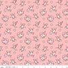 Image of Letters to Cupid Cupids Pink quilting cotton fabric by My Mind's Eye for Riley Blake Designs. Features cupids on a pink background. Cute Little Fabric Shop