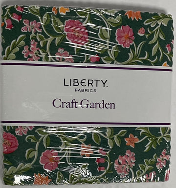 Craft Garden 5" Stacker Charm Pack Bundle - Riley Blake - Liberty Fabrics - 42-Piece Precut  - Quilting Cotton Fabric