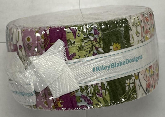 Craft Garden 2.5-Inch Rolie Polie Jelly Roll 40-Piece Riley Blake - Liberty Fabrics - Precut - Quilting Cotton Fabric