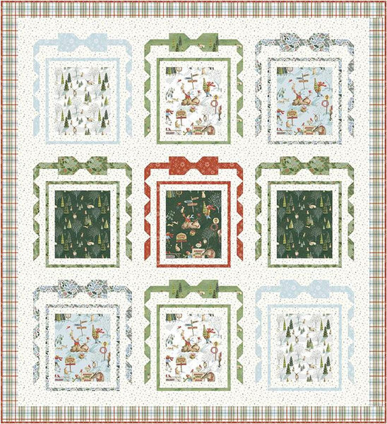 SALE Picture Wall Quilt PATTERN P180 by Wendy Sheppard - Riley Blake Designs - INSTRUCTIONS Only - Panel friendly Customizable