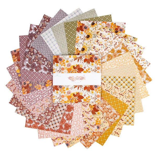 SALE Evening on the Prairie Layer Cake 10" Stacker Bundle - Riley Blake Designs - 42 piece Pre cut - Quilting Cotton Fabric