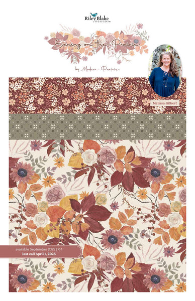 SALE Evening on the Prairie 2.5 Inch Rolie Polie Jelly Roll 40 pieces - Riley Blake Designs - Precut - Quilting Cotton Fabric